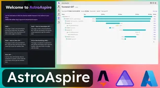 Using Node/Express (like Astro) with .NET Aspire (AstroAspire Basic)