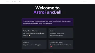 Using Azure Functions with Astro and Entra ID Authentication